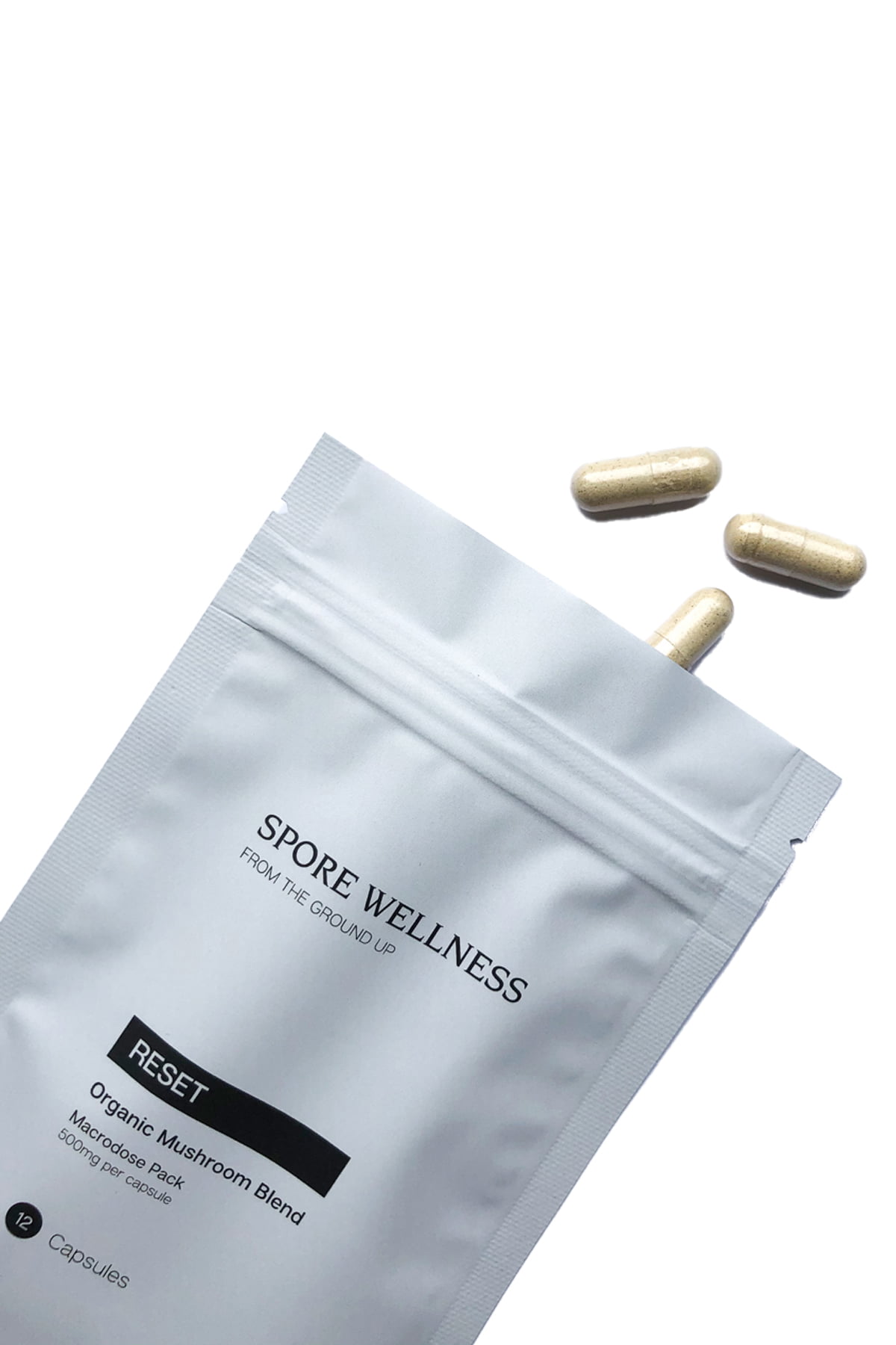 Buy Spore Wellness Reset Macrodose Mushroom Capsules online in the United States